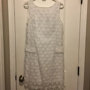 White lace dress